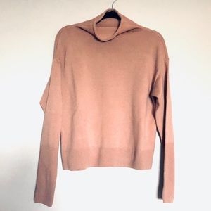 NWT Aritzia Wilfred Cyprie Sweater Blush Mauve